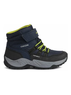 Geox Botki zimowe "Sentiero" w kolorze granatowym rozmiar: 28