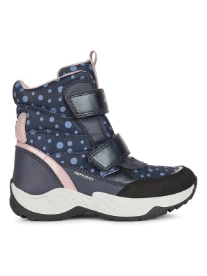 Geox Botki zimowe "Sentiero" w kolorze granatowym rozmiar: 28