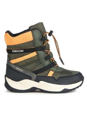 Geox Botki zimowe "Sentiero" w kolorze khaki rozmiar: 37
