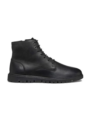 Geox buty skórzane U GHIACCIAIO męskie kolor czarny U36DGD 000CL C9999