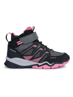 Geox Buty turystyczne "Montrack" w kolorze czarno-różowym rozmiar: 31