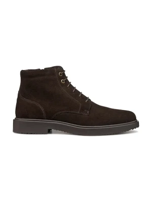 Geox buty zamszowe U MASSIMIANO męskie kolor brązowy U56H9A 00022 C6006
