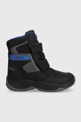 Geox buty zimowe dziecięce J36FSA 0FUCE J SENTIERO B ABX kolor czarny