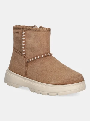 Geox buty zimowe nubukowe dziecięce KIDDARTAH