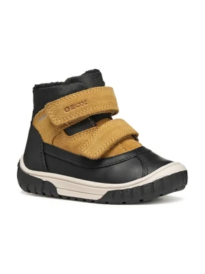 Geox buty zimowe skórzane dziecięce OMAR