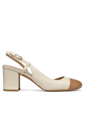 Geox Czółenka D Virnilisa 65 D55YYA 0TUBC C1056 Beżowy