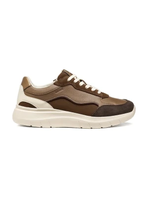 Geox D PLUMMERY sneakersy damskie brązowy