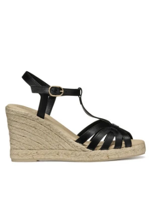 Geox Espadryle D Gelsa D55TPA 00043 C9999 Czarny