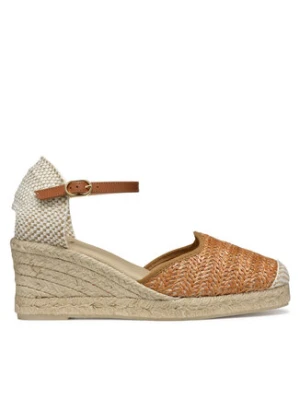 Geox Espadryle D Gelsa Low D55NGE 02MLM C5006 Brązowy