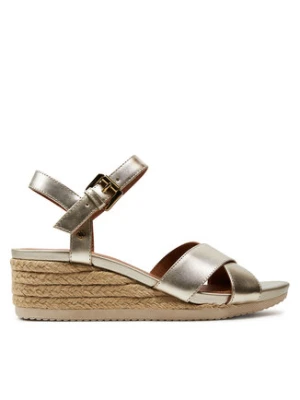 Geox Espadryle D Ischia Corda D02HHC 000CF C2012 Złoty