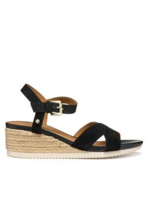 Geox Espadryle D Ischia Corda D55HHB 00020 C9999 Czarny