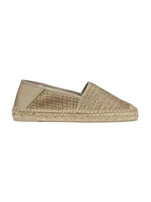 Geox espadryle D LAMPEDUSA kolor beżowy na platformie D46V0A 01106 C6029