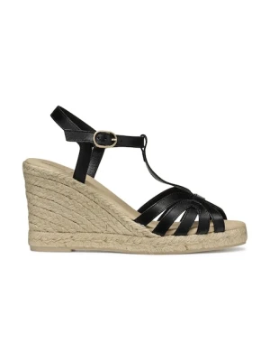 Geox espadryle skórzane D GELSA