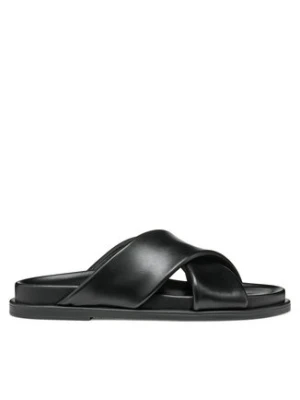 Geox Klapki D Adelash D55YWB 000TU C9999 Czarny