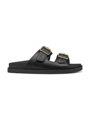 Geox klapki SANDAL FOAMMENTERA czarny
