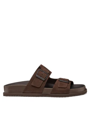 Geox Klapki U Parnaiba U651KA 00022 C6006 Brązowy