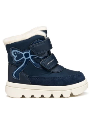 Geox Kozaki B Willaboom B A B565AA 0FU22 C4002 S Granatowy