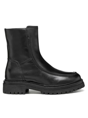 Geox Kozaki D Iridea D56HRG 00043 C9999 Czarny