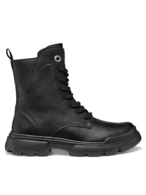 Geox Kozaki J Junette J56HVB 000BC C9999 D Czarny