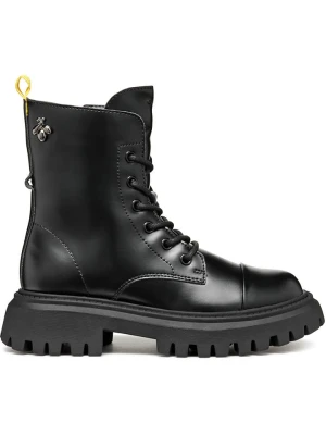 Geox Kozaki "Maquinnens" w kolorze czarnym rozmiar: 38