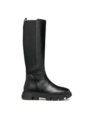 Geox Kozaki Vilde D46UAD 043NH C9999 Czarny