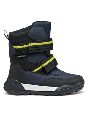 Geox Kozaki zimowe "Trekkyup" w kolorze granatowym rozmiar: 32