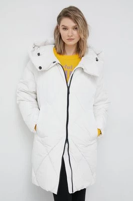 Geox kurtka damska kolor biały zimowa