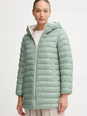 Geox kurtka dwustronna SPHERICA kolor beżowy przejściowa W5628A TC191