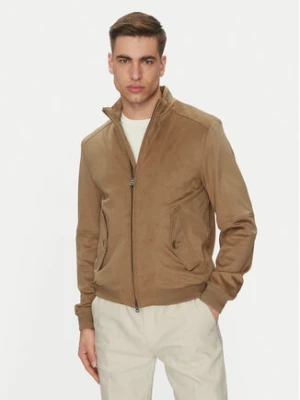 Geox Kurtka z imitacji skóry Blainey M5520P T3196 F5265 Beżowy Regular Fit