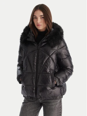 Geox Kurtka zimowa Backsie W5628S T3121 F9000 Czarny Oversize