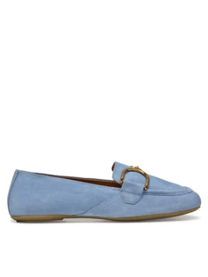 Geox Loafersy D Palmaria D45MUJ 00021 C4003 Niebieski