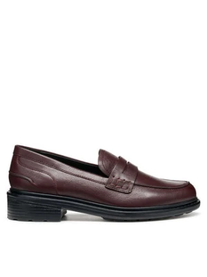 Geox Mokasyny D Walk Pleasure D36TGF 00081 C7011 Bordowy