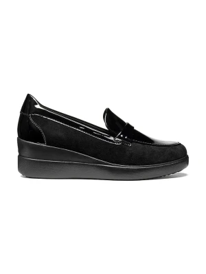 Geox mokasyny damskie D STARDUST czarny