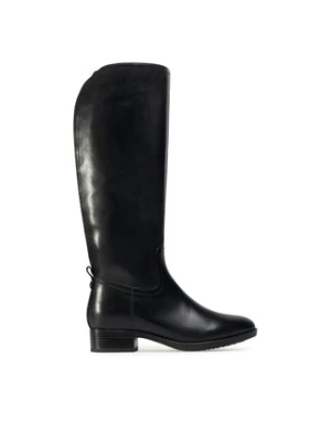 Geox Oficerki D Felicity A D04G1A 00043 C9999 Czarny