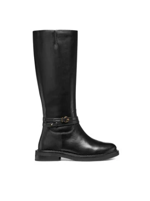 Geox Oficerki D Serilda D56WYA 00043 C9999 Czarny