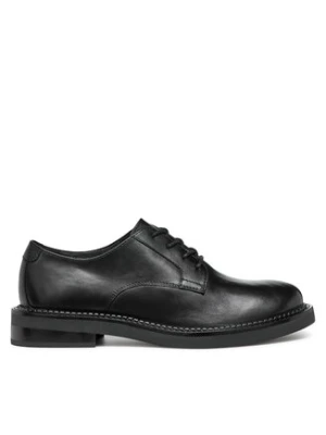 Geox Oxfordy D Serilda D46WYE 00043 C9999 Czarny