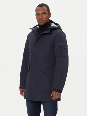 Geox Parka Velletri M5628F T3285 F1624 Granatowy Regular Fit