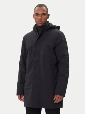 Geox Płaszcz zimowy Aurelio M5625K T3194 F9000 Czarny Regular Fit