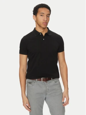 Geox Polo M5511B T3240 F9000 Czarny Regular Fit