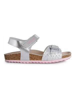Geox Sandały "Adriel" w kolorze srebrnym rozmiar: 33