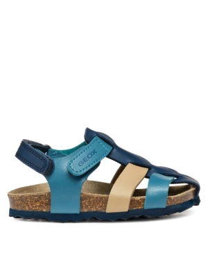 Geox Sandały B Sandal Chalki B452QA 000BC C4169 S Granatowy