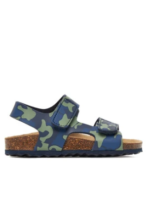 Geox Sandały B Sandal Chalki B552QB 00004 CF44L S Granatowy