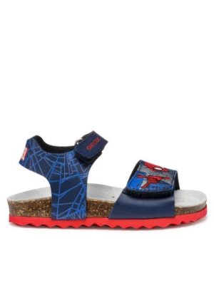 Geox Sandały B Sandal Chalki B552QC 000BC C0735 M Granatowy