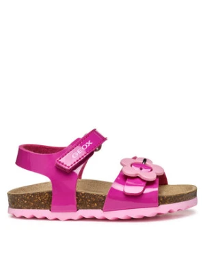 Geox Sandały B Sandal Chalki B552RD 000HH C8006 S Różowy