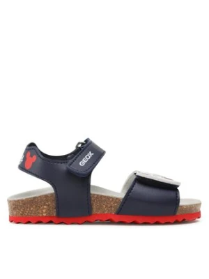 Geox Sandały B Sandal Chalki Boy B152QC000BCC4084 S Granatowy