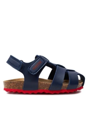 Geox Sandały B Sandal Chalki Boy B452QA 000BC C0735 M Granatowy