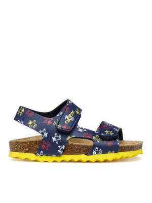 Geox Sandały B Sandal Chalki Boy B552QB 00004 C4002 S Granatowy