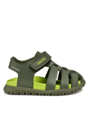 Geox Sandały B Sandal Fusbetto B556AA 000BC C3016 Zielony