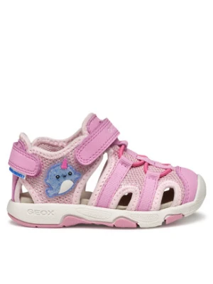 Geox Sandały B Sandal Multy B550DA 0AS50 C8006 M Różowy