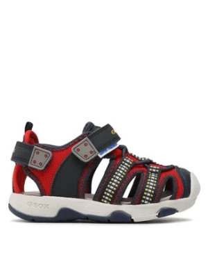 Geox Sandały B Sandal Multy Boy B920FB05014C7217 S Czerwony